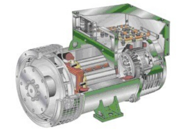 蒋湖农场发电机内部结构图